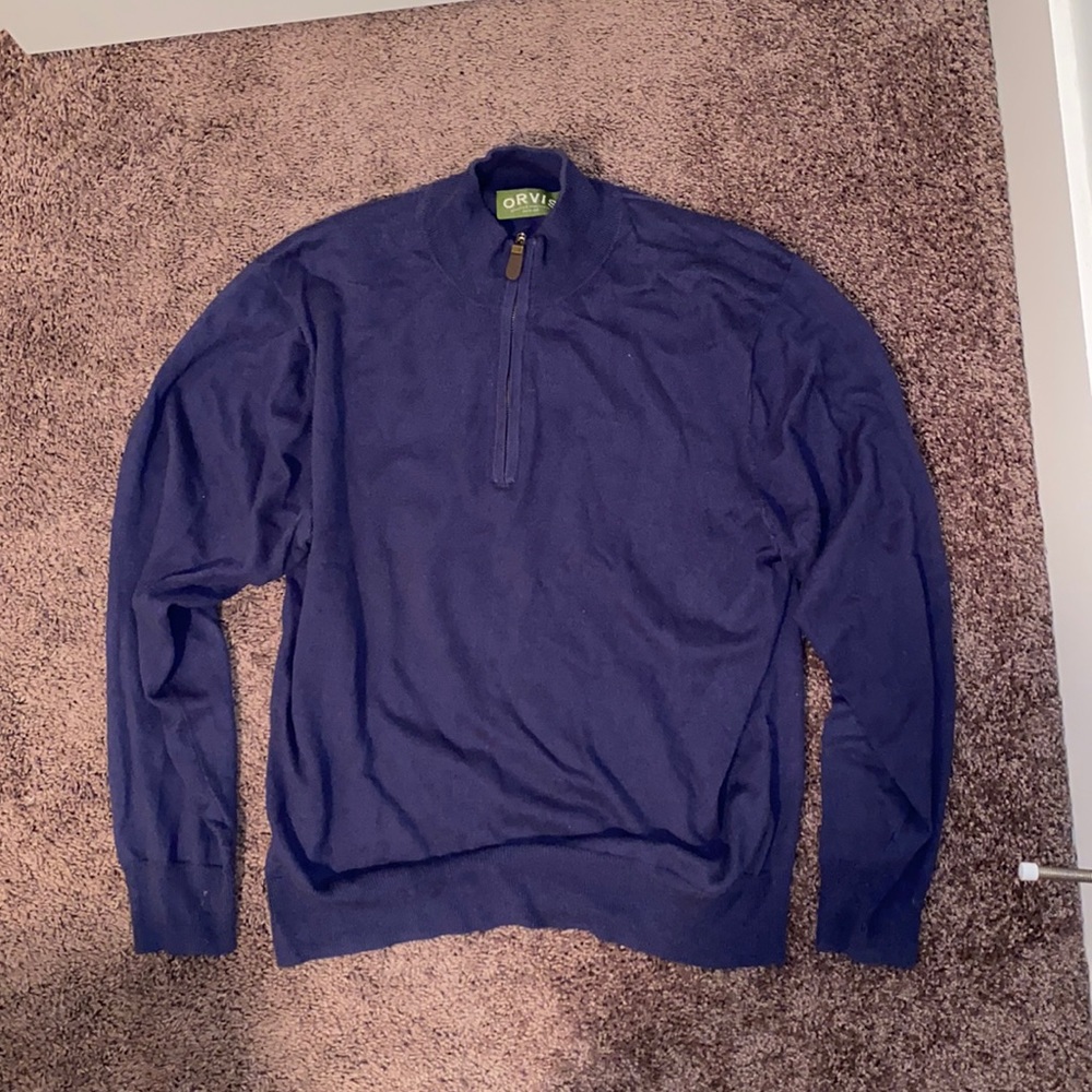 Orvis 1/4 Zip Sweater